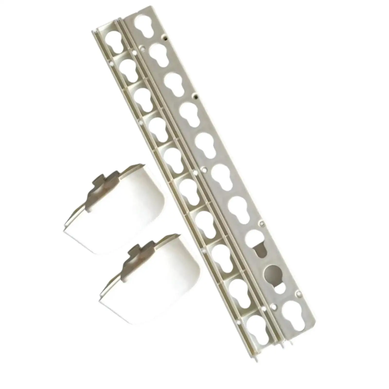 

2 Pieces Keyhole Tracks with Jump Cup for Pinless Cup Outdoor Hobby Horse