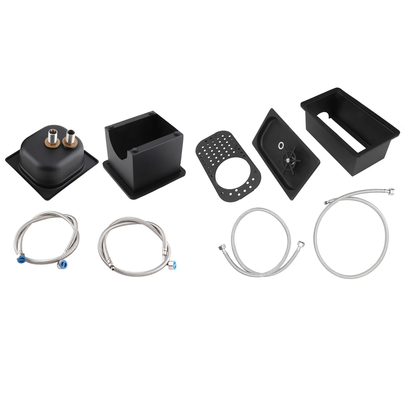 

Cup Pitcher Rinser Washer From Opening Water Stain Resistance Stainless Steel High Pressure Automatic Glass Cup Washer for Cafe