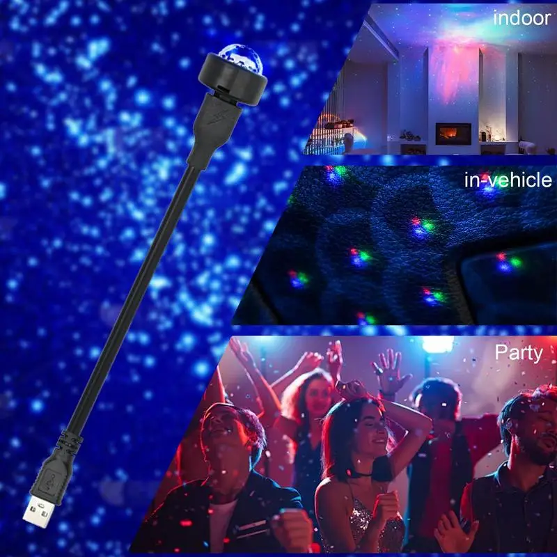 Disco Bal Sfeer Licht Feest Disco Bal Usb Sfeer Verlichting Zachte Verlichting Decoratie Tool Voor Jubilea Buitenshuis