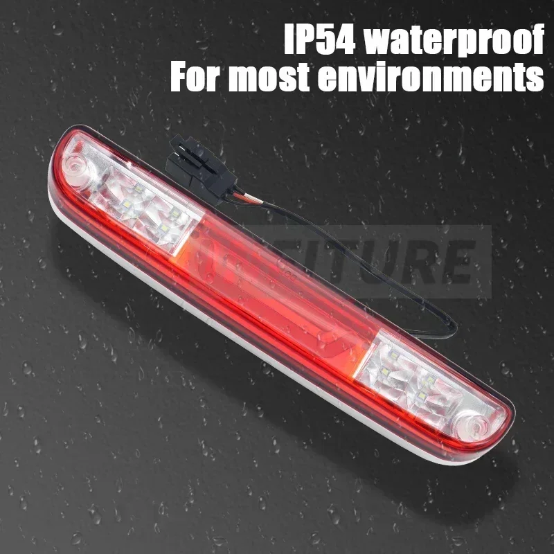 Rear Third 3rd High Stop Brake Light Lamp For Ford Ranger 1993-2011 F250 F350 F450 F550 Cargo DRL Additional Rear High Mount LED