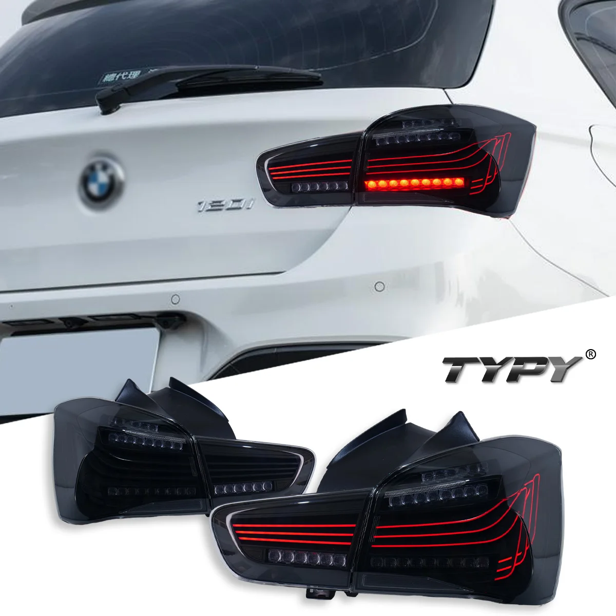 

TYPY Car For BMW1 Series F20 2015-2018 Headlight Upgrade Modified to New DRL Dynamic Turn Signal LED Headlight Auto Accessories