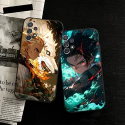 Demon SlayerS Phone Case for Samsung Galaxy S20 S24 S21 S23 S22 Ultra Fe Plus A34 A54 A24 A52 A53 M54 Cover