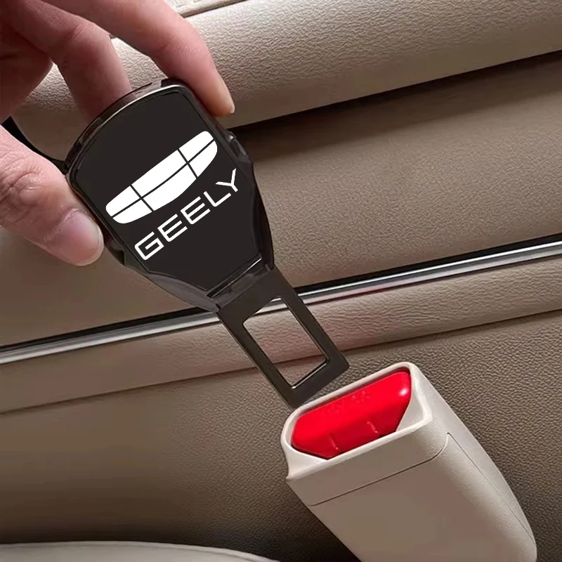Extensor de cinturón de seguridad de coche, hebilla ajustable, accesorios para  Geely Imperial Star Zone, PREFACE Coolray, Emgra