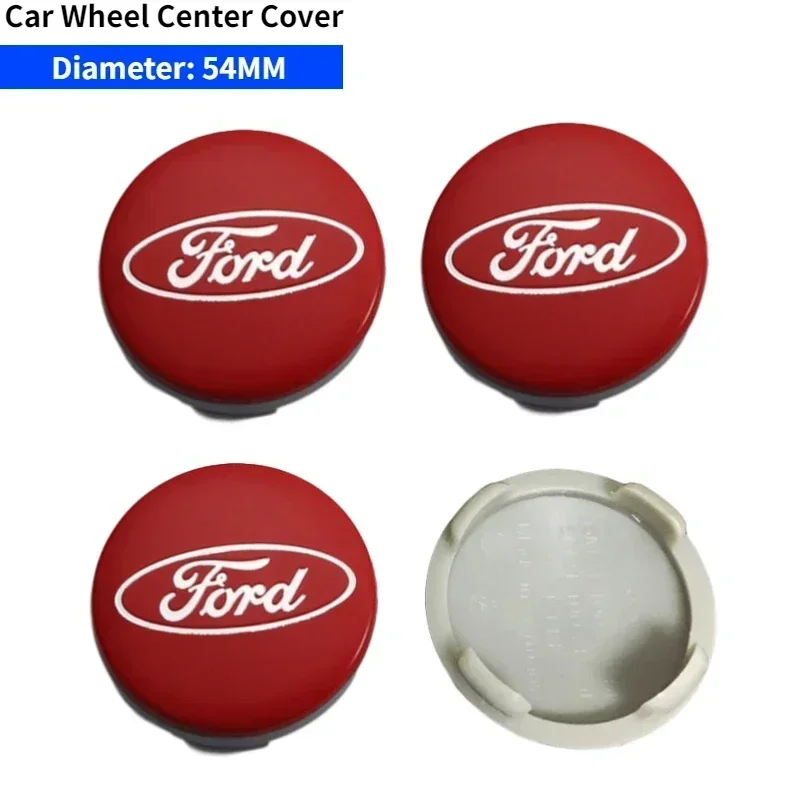 Car Wheel Center Cover Car Hub Caps Accessories for Ford Shelby ST Focus Fusion Transit Fiesta Mk6 Explorer Ranger Kuga Maverick