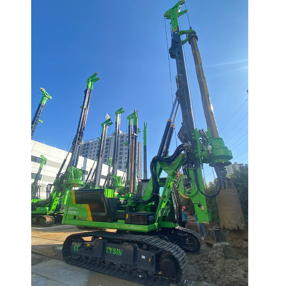 YG KR150M High Efficiency 700mm Max Diameter CFA Construction Crawler Hydraulic Screw Rotary Drilling Rig