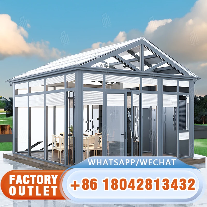 Prefabricated Sunroom Tiny Casa Containers Homes Houses Mobile Modular Office Pods Portable Prefab Prefabricada Sheds