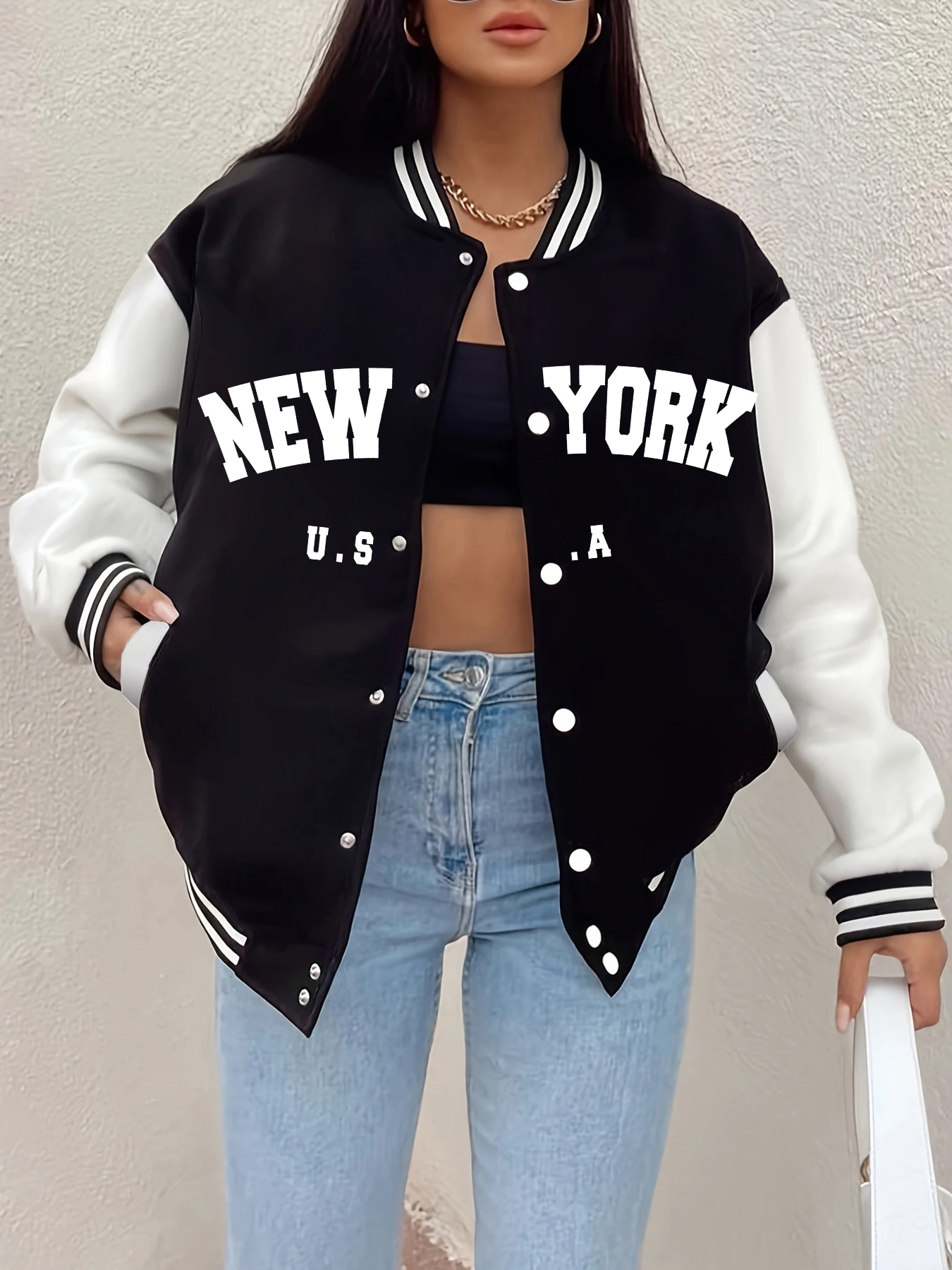 California Athletic Nummer 78 Design Damenjacken Herbst Lässiges Baseballtrikot Weiche Sportbekleidung Knopf Warme Damenbekleidung