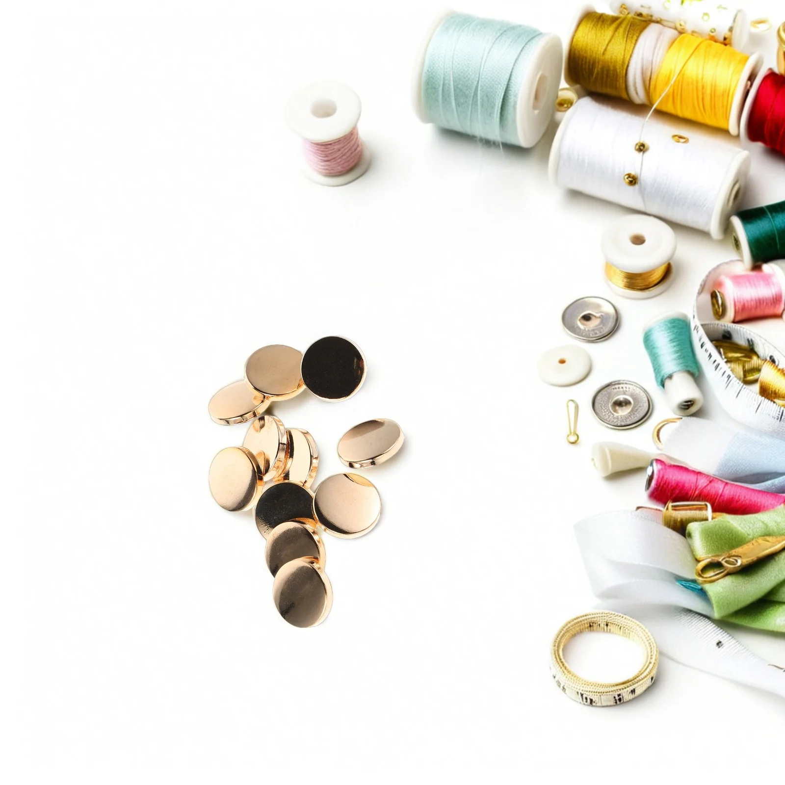 

30Pcs Round Metal Buttons 25mm Golden for Suits Coats Jackets Vintage Style DIY Sewing Craft Metal Gold Blazer Buttons