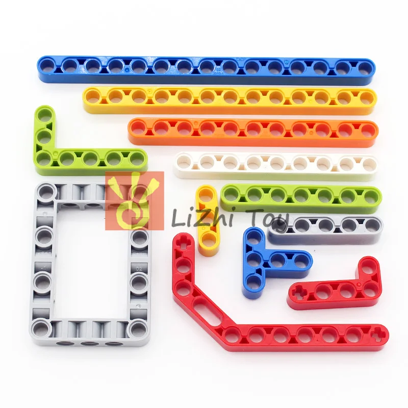 MOC Technical Compatible with Building Blocks Bricks Pin Liftarm Studless Beam Axle Connector Panel Gear Car Mindstorms Toys