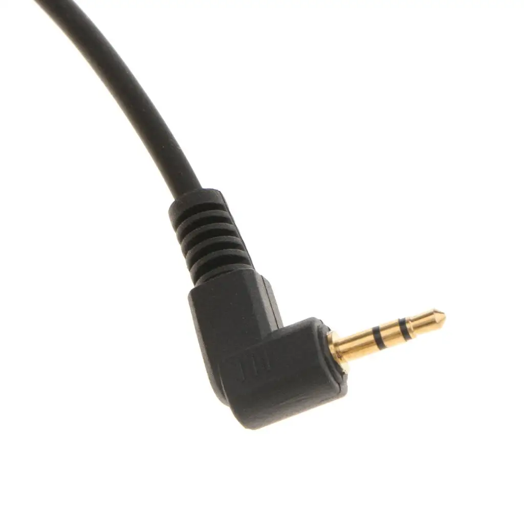Flash Trigger Cable Durable Coiled Remote Timer Connector Camera Shutter Wire for Nikon D90 D3200