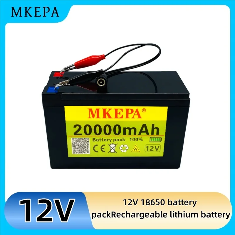 

Литиевый аккумулятор 12 В, 20 Ач, 18650, с BMS 20 А, подходит для детских игрушечных машин, электромобилей, солнечной батареи, готового к использованию