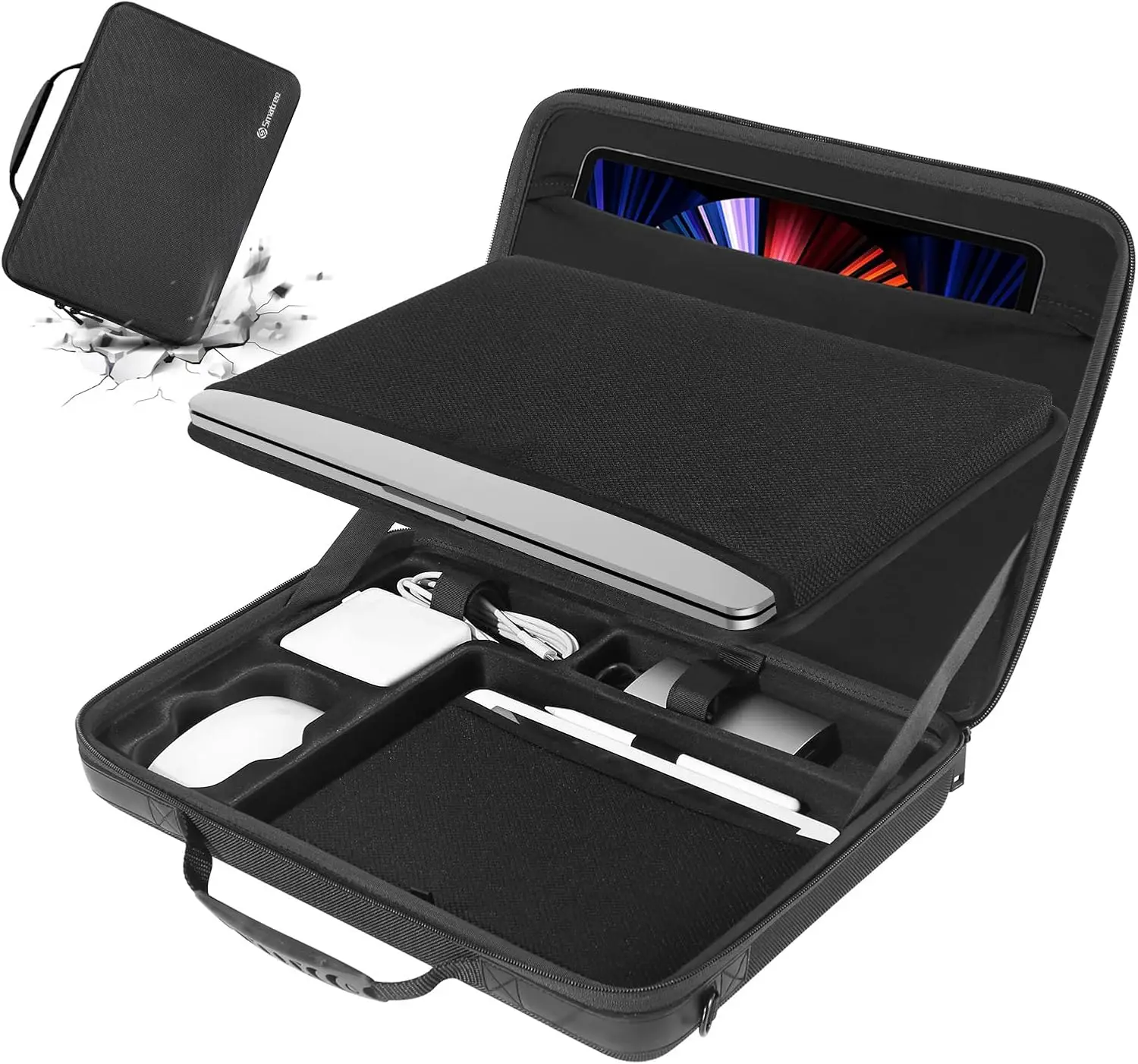 Smatree Hard Carrying Case for 16.2-inch Macbook Pro M4 A2991 A2780 2021