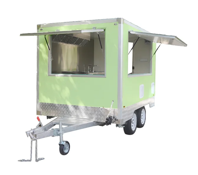 Mobile Food Truck Food Trailer Food Truck Snack Machine Business For Sale