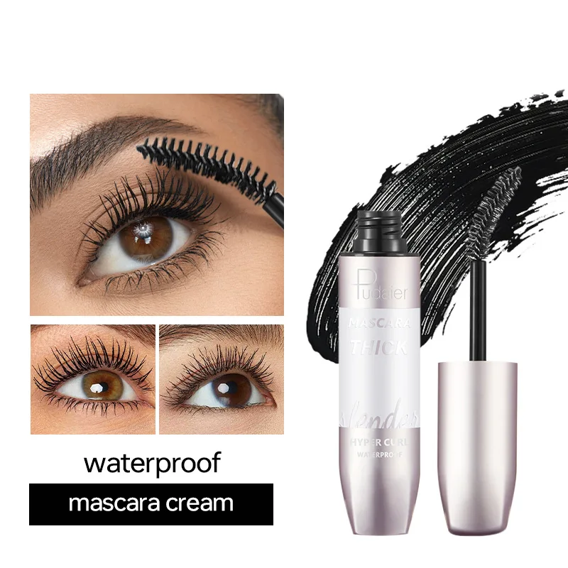 InjFiber-Mascara imperméable à l'eau, allonge et optique les cils, longue durée, volume supplémentaire, fournitures cosmétiques, 4 D