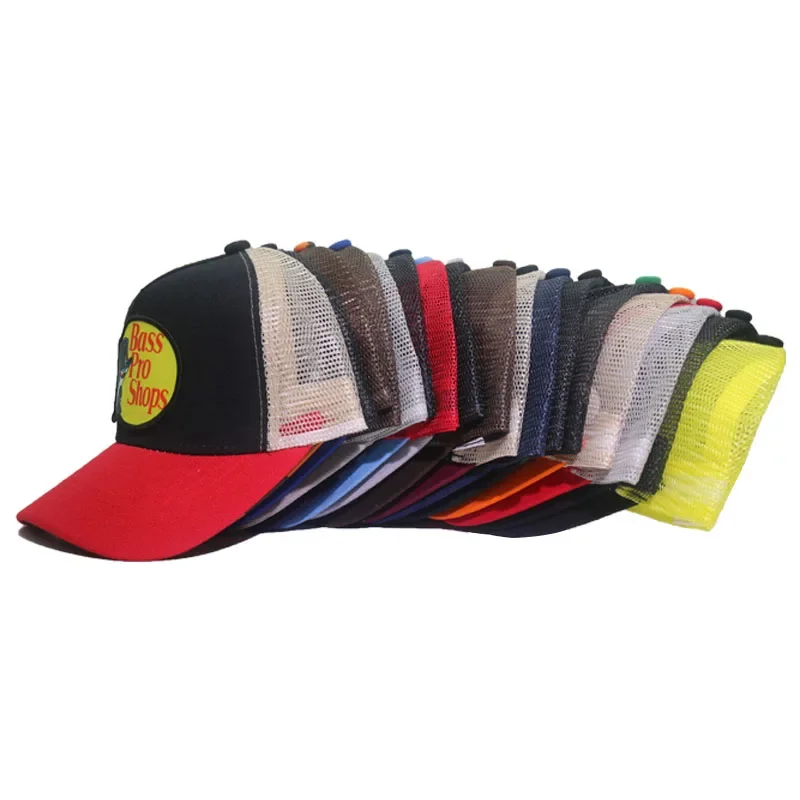 Mode Fisch Trucker Caps Männer lustige Angeln Druck Hut Baseball Cap coole Sommer Unisex Mesh Net Caps – Detail 7