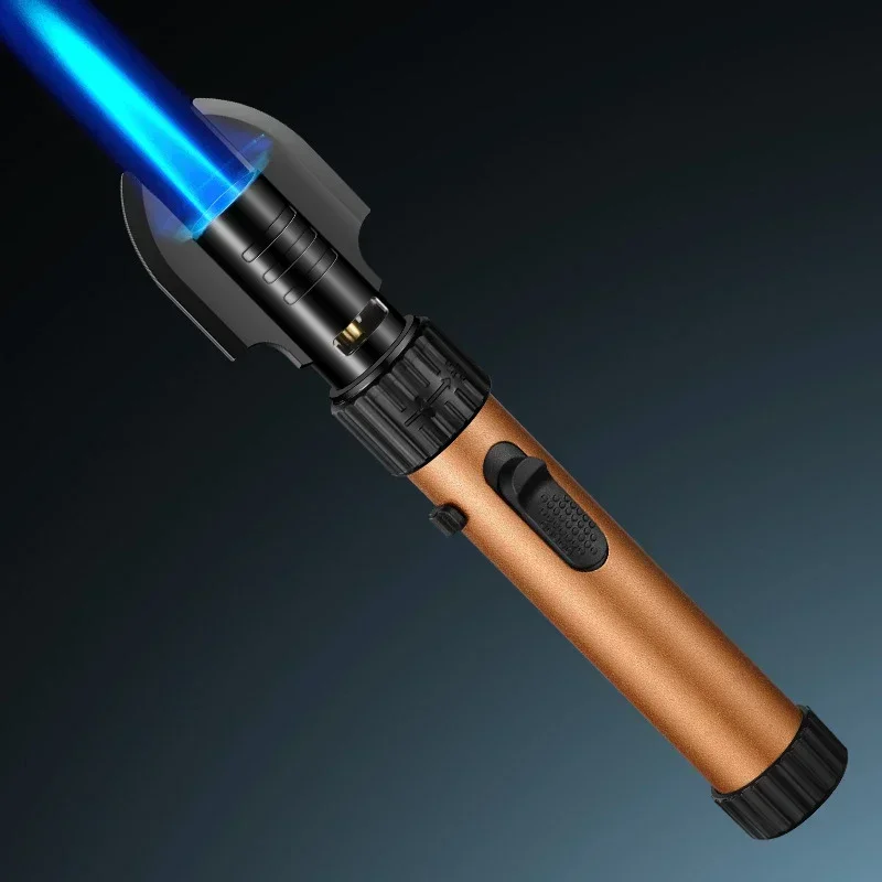 NONE Turbo Jet Flame Butane Gas Lighter 6