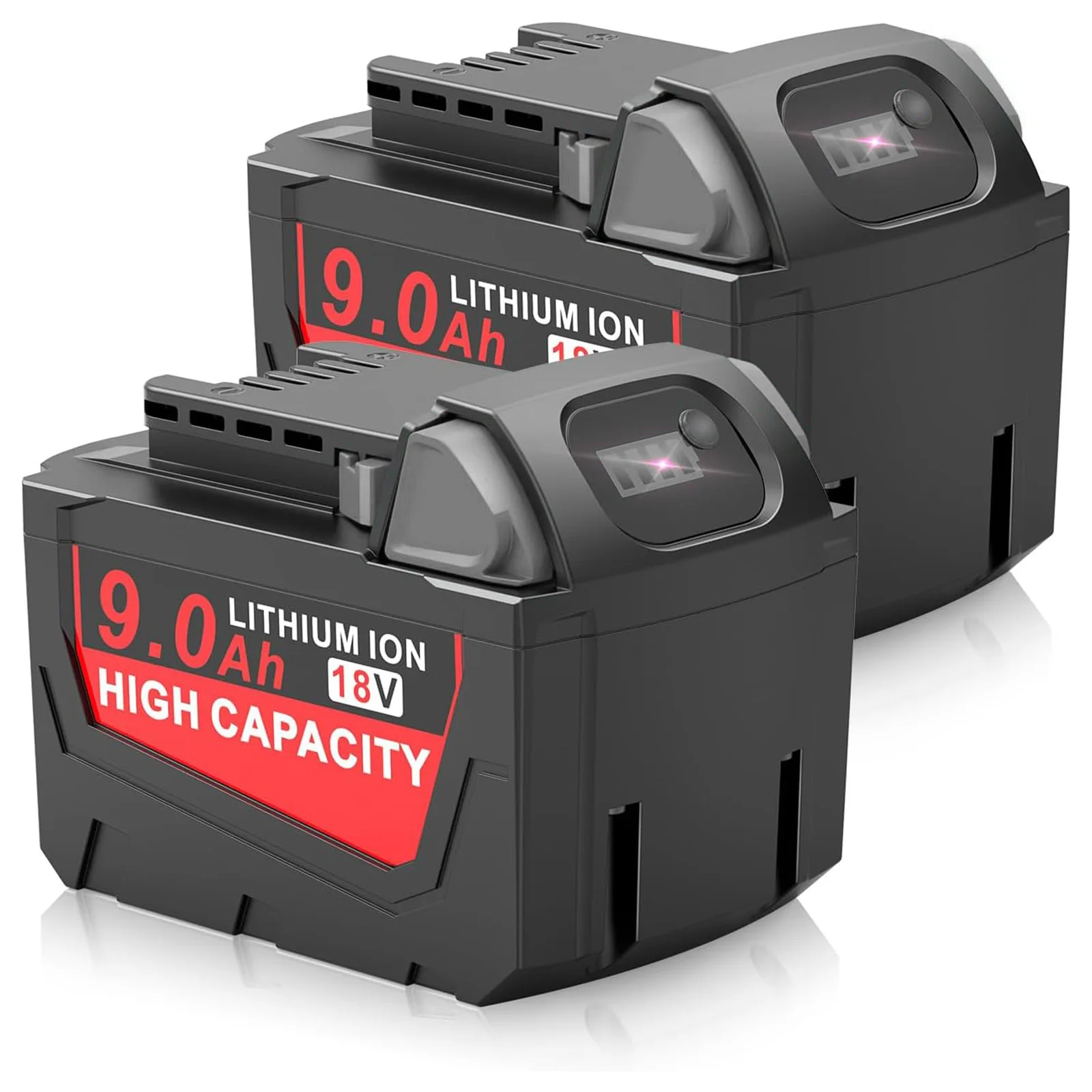 Pour batterie Milwaukee M18 18V 9000mAh chargeur de batterie au Lithium Rechargeable pour Batteries d'outils Milwaukee 48-11-1815 48-11-1850