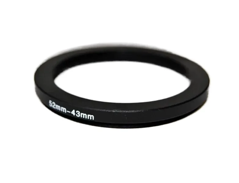 52mm to 43mm Step Down Adapter Ring Holder Converter Camera CPL ND Filter Lens