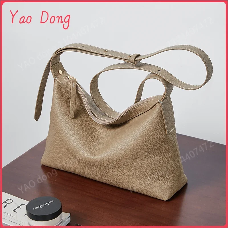 Yao dong 100% Cowhide Women's Bag New Fashion Adjustable Shoulder Strap Women Shoulder Bag Genuine Leather Female Crossbody Bags