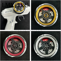 Metal RC Remote Control Transmitter Steering Wheel Handwheel for LDARC RC Car Controller