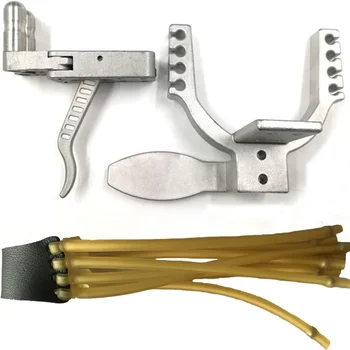 ปืนไรเฟิลล่าสัตว์ประตูด้านหน้าแบบทำมืออุปกรณ์ปล่อยปืนยิงธนูความเร็วสูงอุปกรณ์สปริงที่มีประสิทธิภาพ