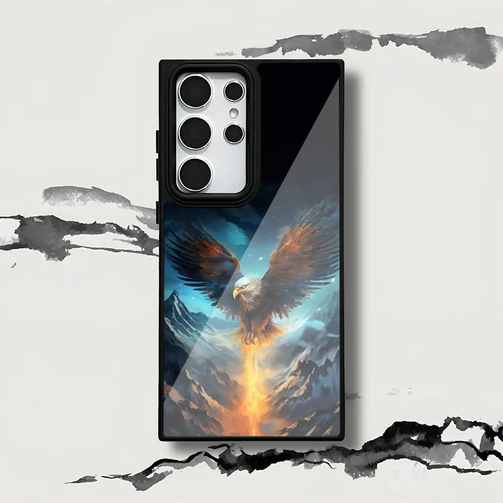 Custodia per telefono Animal Eagle MAISTO 1 PC + TPU per Samsung S8 9 10 20Plus S30 24 20ULTRA