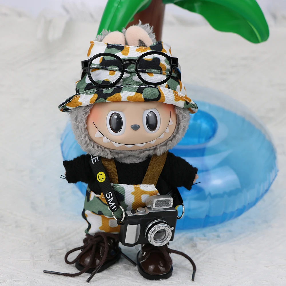 

Для LabubuV1 V2 V3 Одежда для малышей Модные и крутые комплекты одежды в джинсовом стиле Аксессуары для одежды