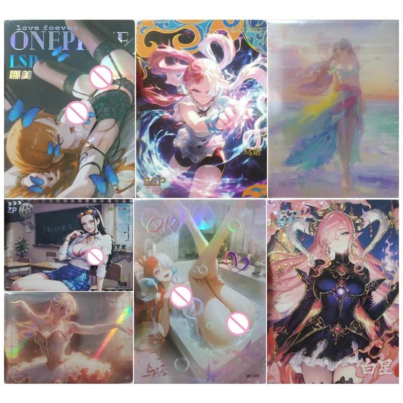 

Аниме One Piece Нико Робин Ямато Ута Боа Хэнкок Обезьяна Д Луффи Коллекционные карты Рождественские подарки на день рождения Детские игрушки