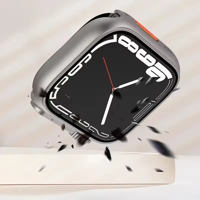 Glass+Case for Apple Watch 46mm 44mm 45mm 41mm 40mm 38mm 42mm Screen Protector Change Ultra Bumper iWatch Series 10 9 8 7 SE 6 5 - Image 4