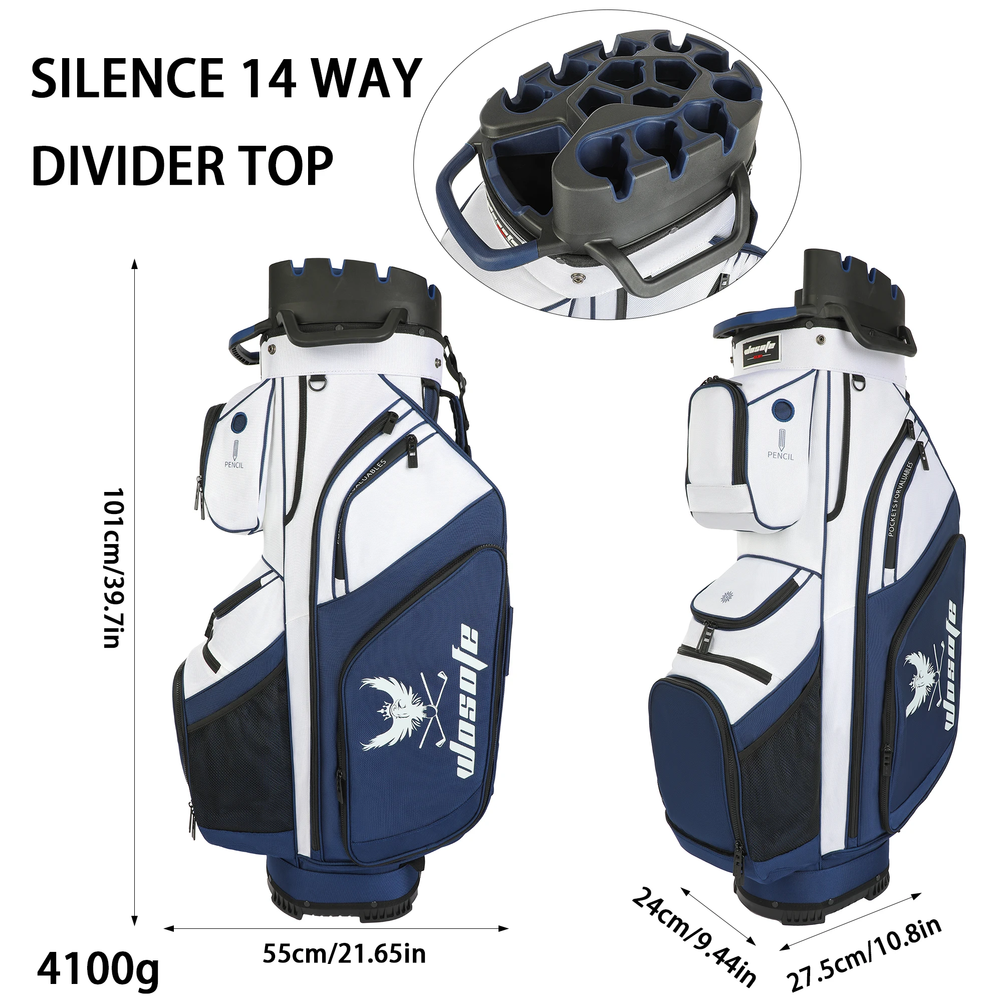 14 Way Full-Length Divider Top - Golf Equipment Clearance ulasan dan harga