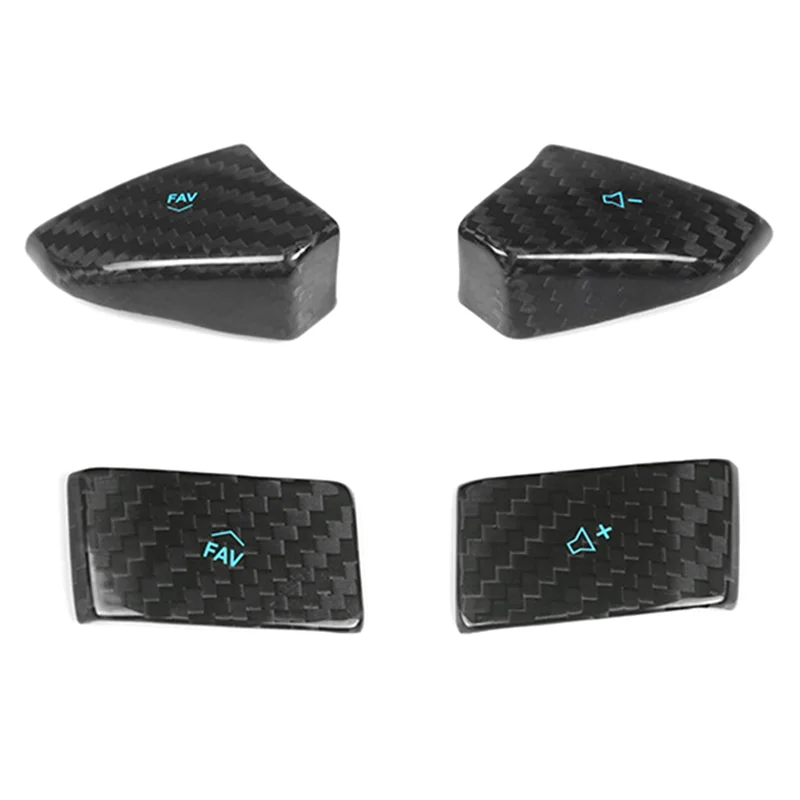 

AC54-Для Corvette C8 2020-2022 Крышка панели рулевого колеса автомобиля Наклейка из настоящего твердого углеродного волокна Внутренняя отделка