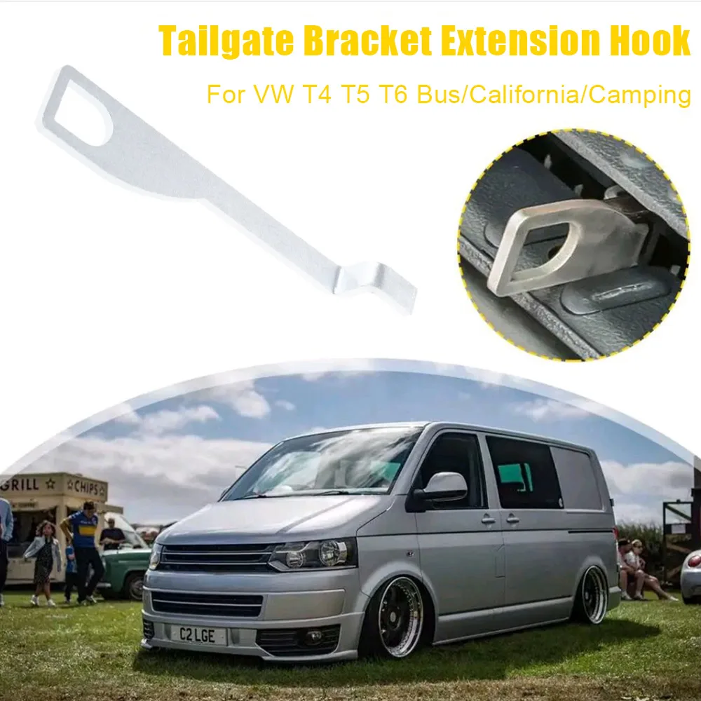 Car Exterior Accessories Car Tailgate Bracket Extend Hook Car Door Lock Extension Hook Auto Door Standoff Holder for VW T4 T5 T6