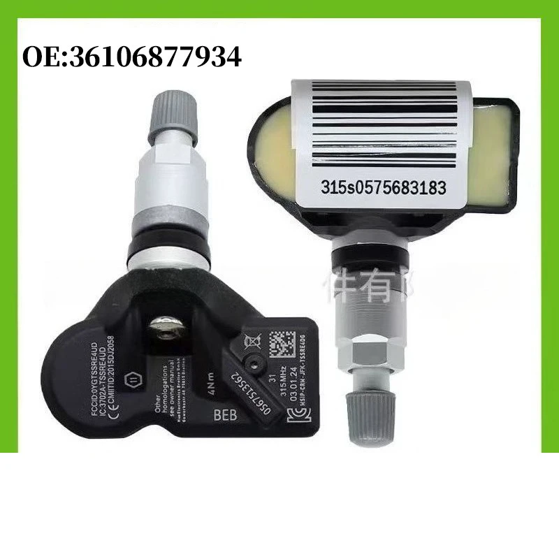 36106877934 1/4 Uds tpms Sensor de presión de neumáticos 315MHz para BMW ALPINA para BMW Alpina Mire