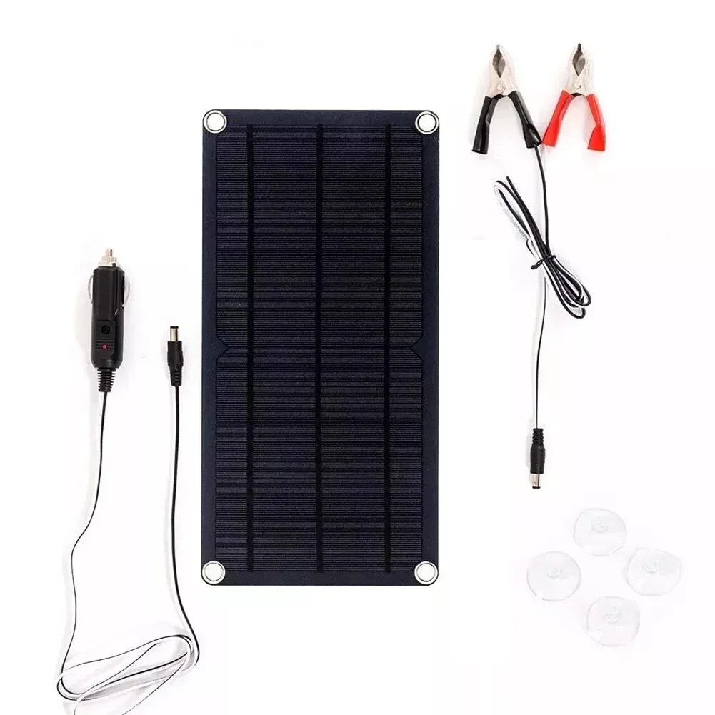 1set 60W Solar Panel Kit 12V Trickle Battery Charger For Car Van Caravan Boat Single Solar Panel Mobile Energy Storage