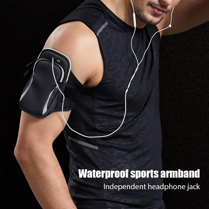 New Universal Armband Running Arm Sports Mobile Bag  For Iphone Xiaomi Huawei Under 6.5