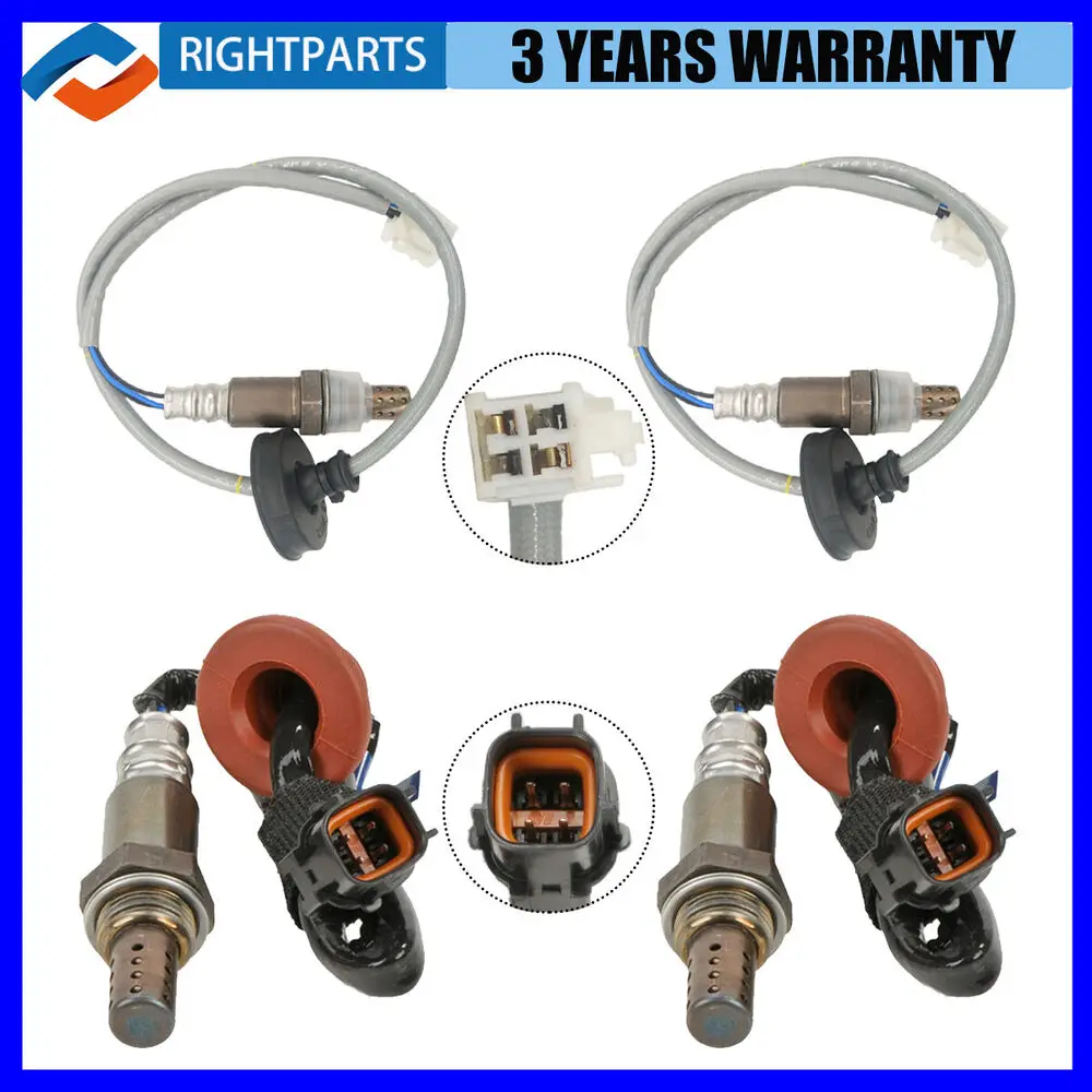 4X Up+Downstream Oxygen Sensor for Mitsubishi Outlander 2.4L AWD 4G69 2004-2006