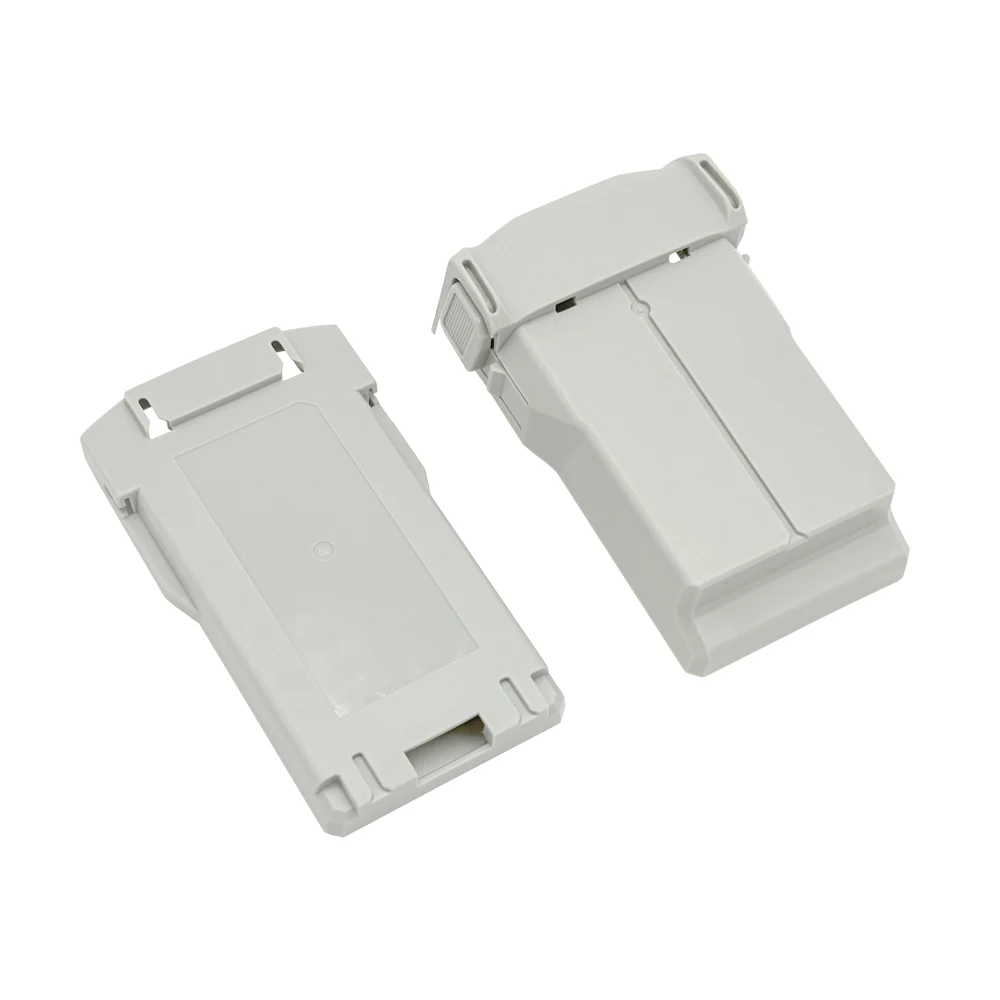 Caixa de bateria de plástico para dji mini 3/4 pro série drone bateria exterior superior & inferior escudo capa peças reparo acessórios