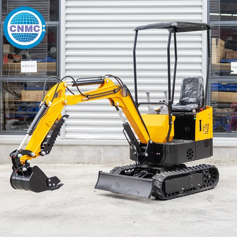 

CNM-10H 1 Ton Mini Excavator Loader Mini Digger Compact Portable High-performance CE EPA Certification Farm Garden