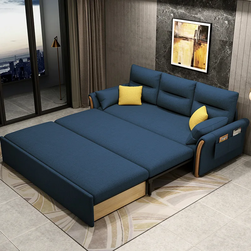 Why the Living Room Multi-functional Retractable Folding Sofa Bed With Storage is the Perfect Bed Sofa for Small Spaces