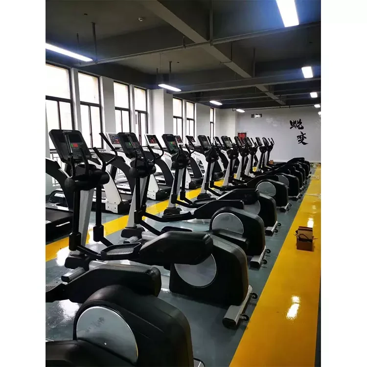 YG-E009-1 YG Fitness alta calidad gran oferta pantalla táctil de acero máquina elíptica comercial equipo de Fitness bicicleta estática