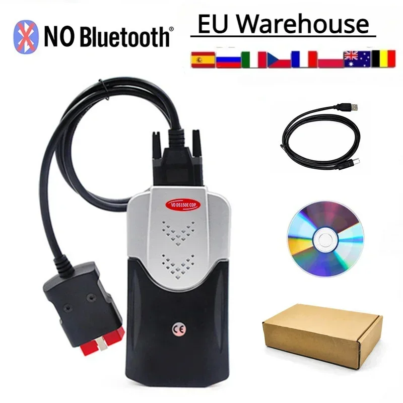2026 Tnesf Delphis Orpdc New Vci Vd Ds150e Cdp Pro Usb Bluetooth Obd2 Scanner Cars Trucks Diagnosis Diagnostic Tools Interface image 3