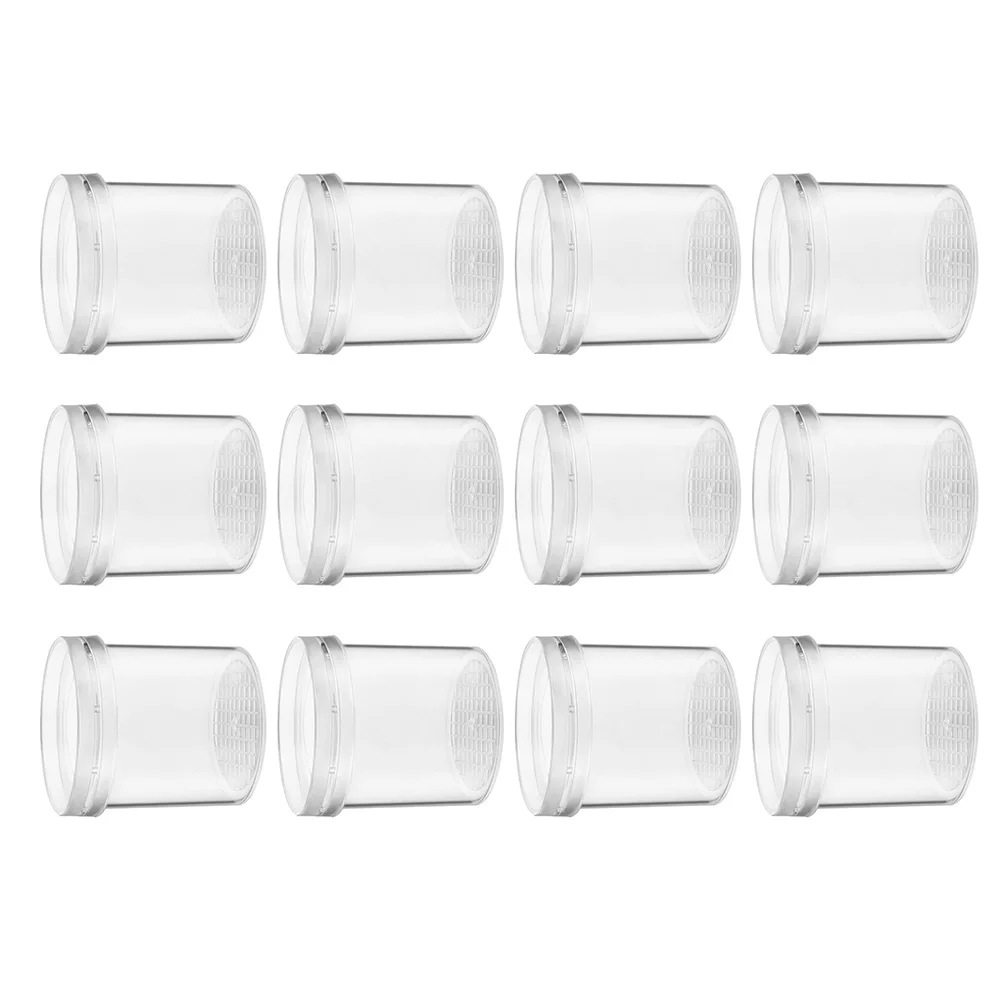 

12 Pcs Insect Observation Cup Bug Catcher Viewer Magnifying Box Breeding Container Critter Cage Teaching Tool Science Study
