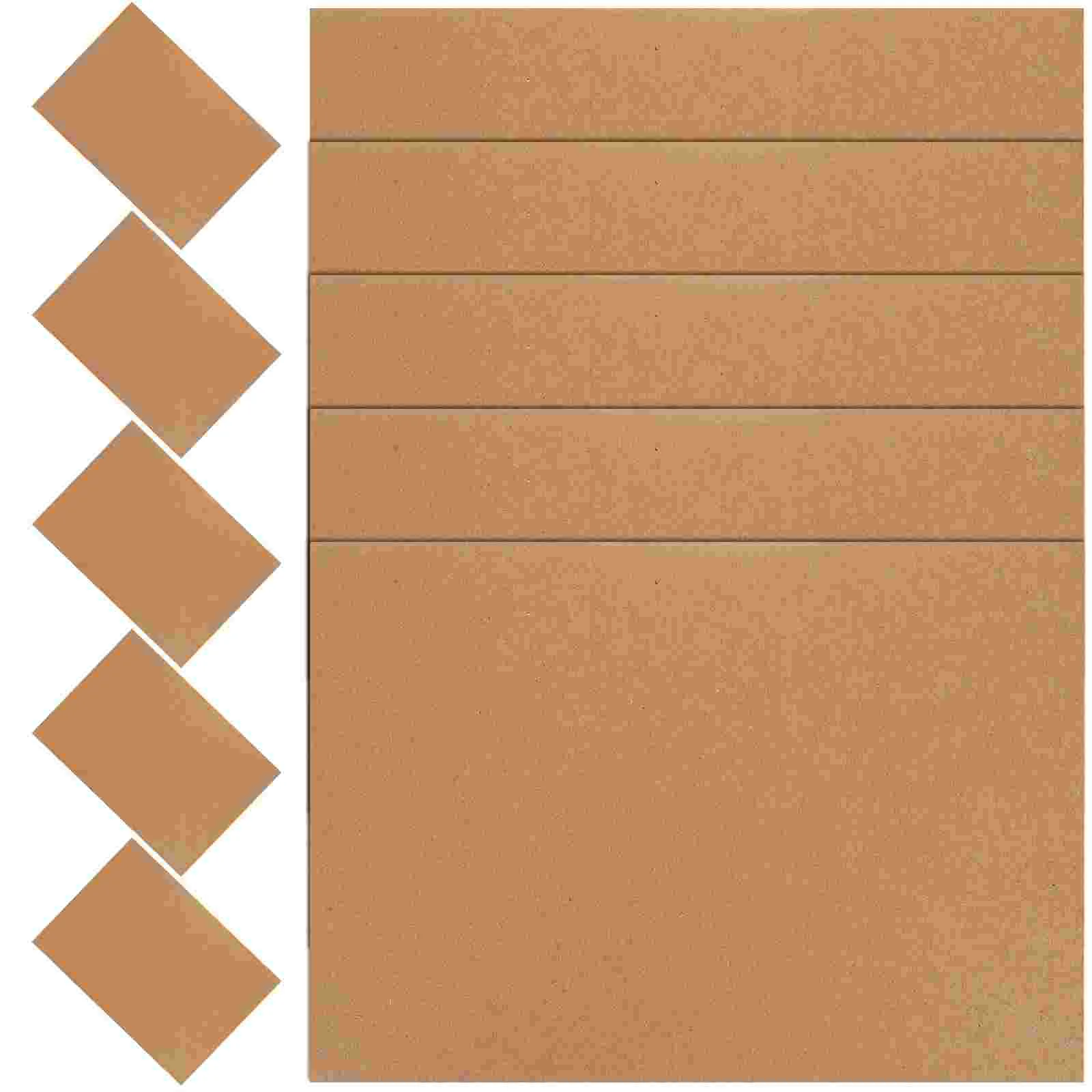 10 Sheets Corrugated Cardboard Express Packaging Paper Industrial A4 Size Packing Boxes Gift Protective for Moving Mailer