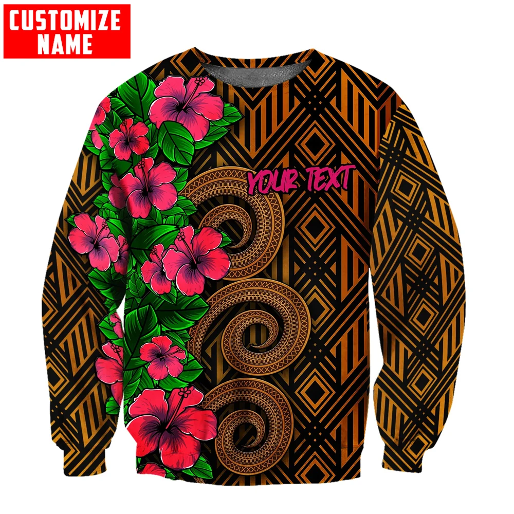 PLstar Cosmos Amazing Polynesian Tribal Pattern Customize 3D Printed Men Hoodie Unisex Casual Zip Pullover sudadera hombre ADW50