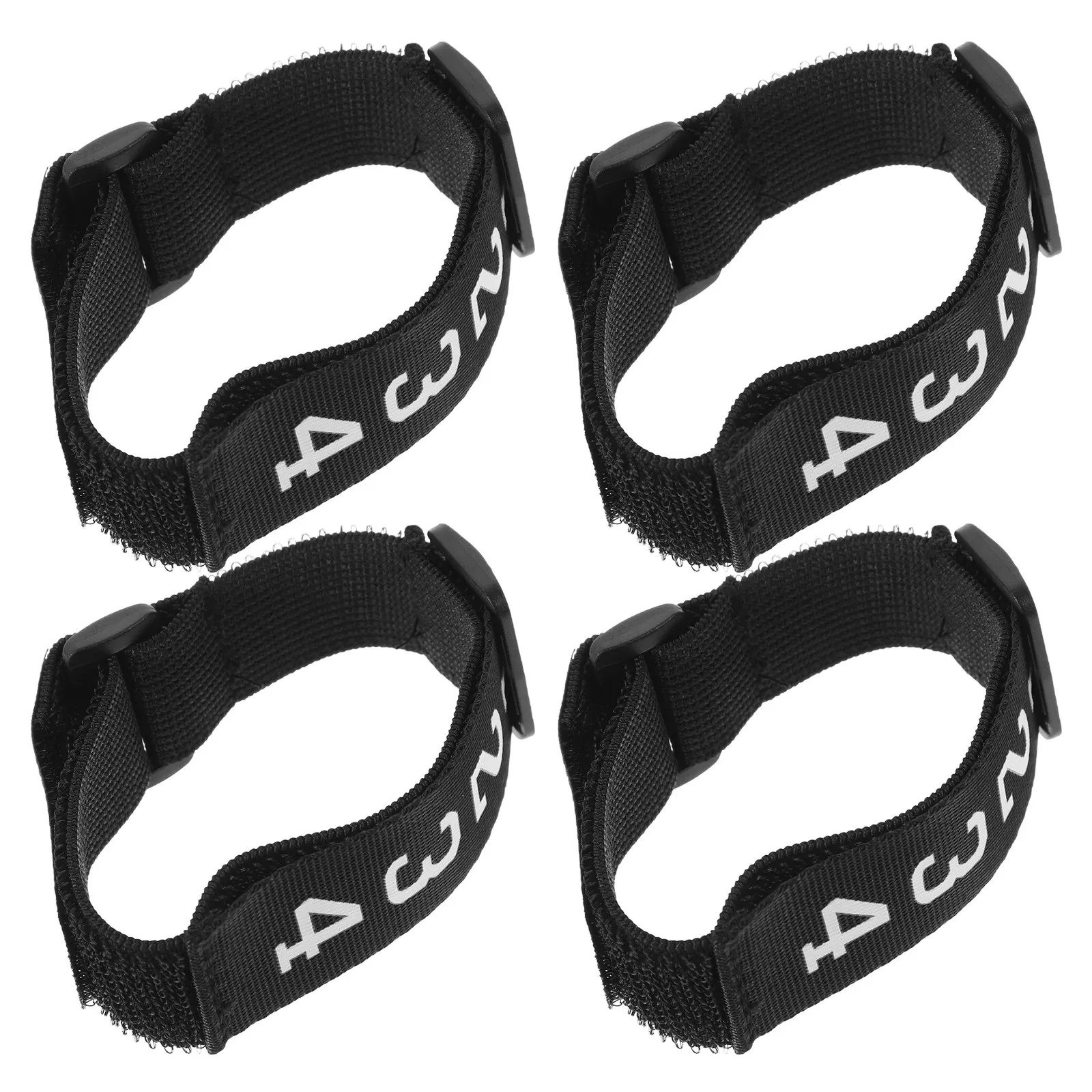 

4pcs Referee Indicator Football Numbered Band Wrist Design For Soccer Durable Material Smooth Surface Referee Accessories