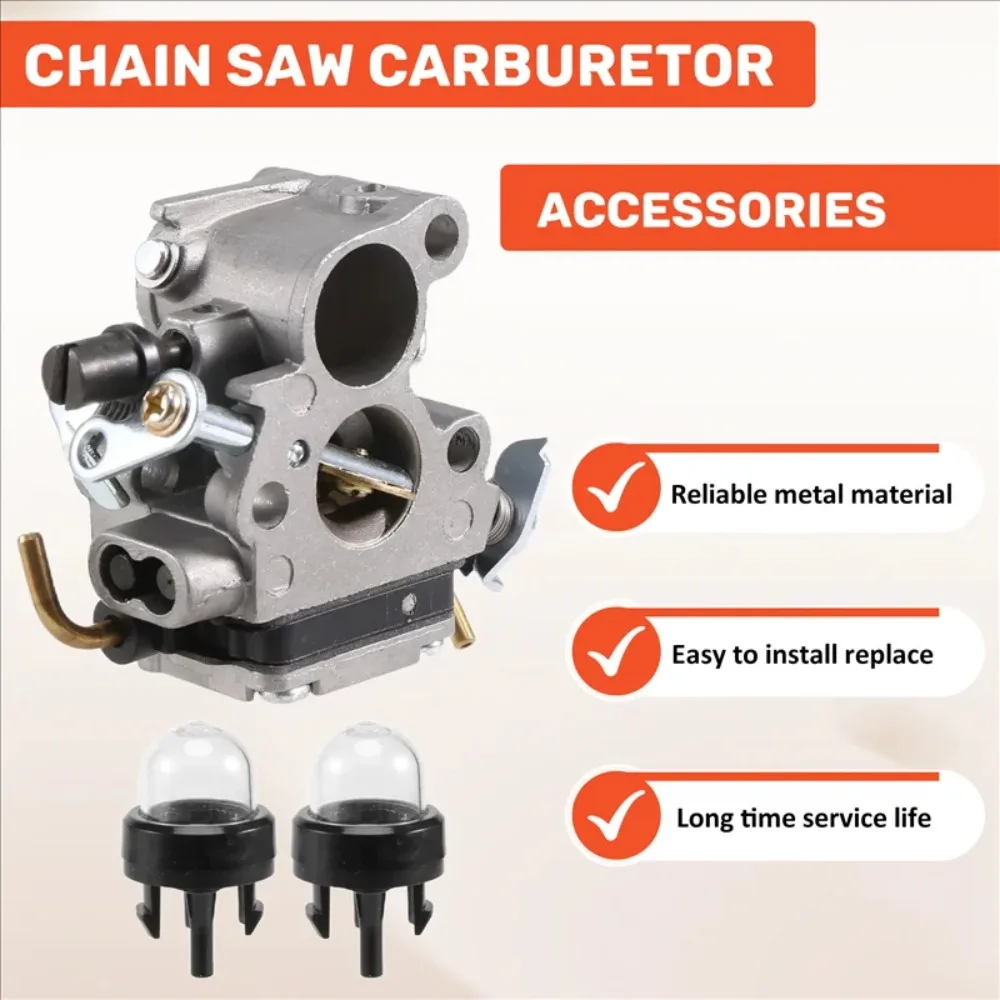 

Carburettor with Air Filter and Fuel Pipe Filter for Husqvarna 235 235E 236 236E 240 240E Chainsaw