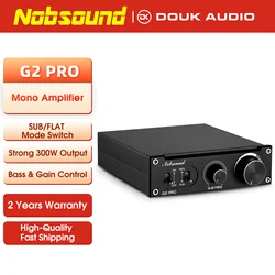 Nobsound Hi-Fi G2 pro Subwoofer / pełnozakresowy monokanałowy cyfrowy wzmacniacz mocy 300W do głośnika kina domowego