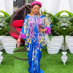 Sukienki afrykańskie dla kobiet Plus Size Africa Clothes Dashiki Ankara Sequin Outfit Gown Kaftan Muslim Wedding Party Long Maxi Dress