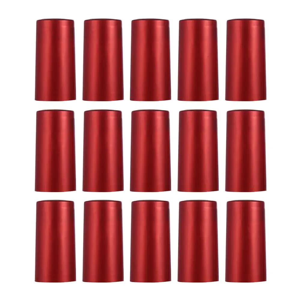 50 Pcs Wine Cap Electric Opener Sealer Machine Bottles Heat Shrink Capsules Supplies