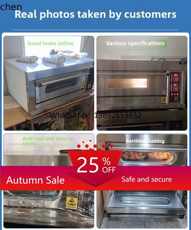 

electric oven one layer two double plates bread pizza baking special open oven